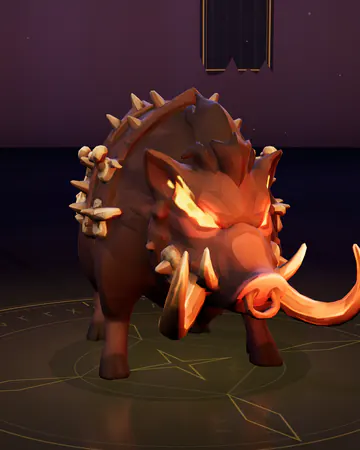 Inferno Boar, rendered in the game’s studio.