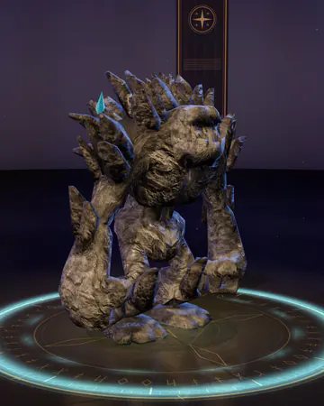 Rock Golem, rendered in the game’s studio.
