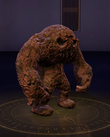 Earth Elemental, rendered in the game’s studio.