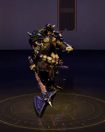 Orc Warlord, rendered in the game’s studio.