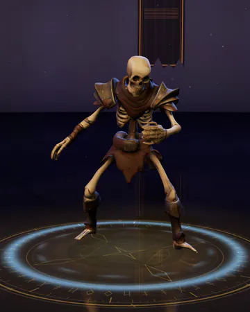 Skeleton Captain, rendered in the game’s studio.