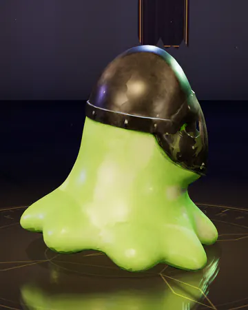 Slime Knight, rendered in the game’s studio.