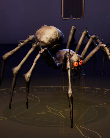 Giant Forest Spider, rendered in the game’s studio.