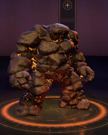 Ancient Ember Lord, rendered in the game’s studio.