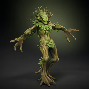 Studio shot of Forest horrors.