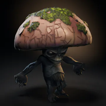 Studio shot of Mushroom folk.